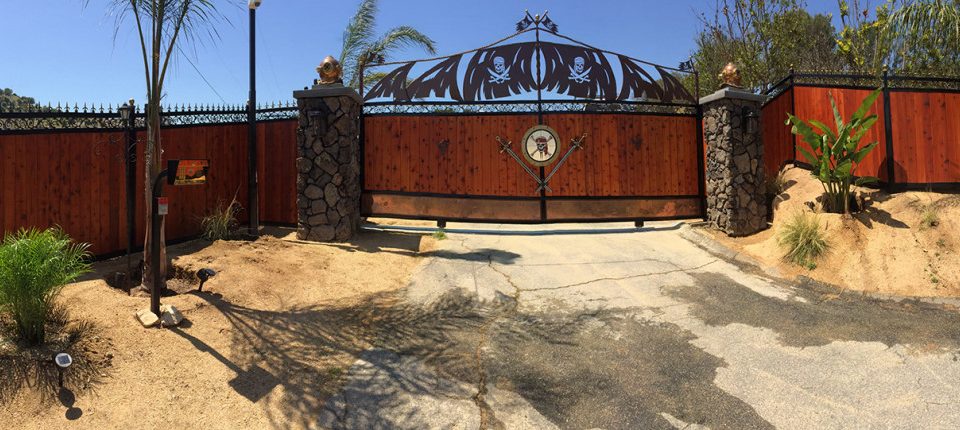 Ornamental Iron Custom Driveway Gate and Fencing