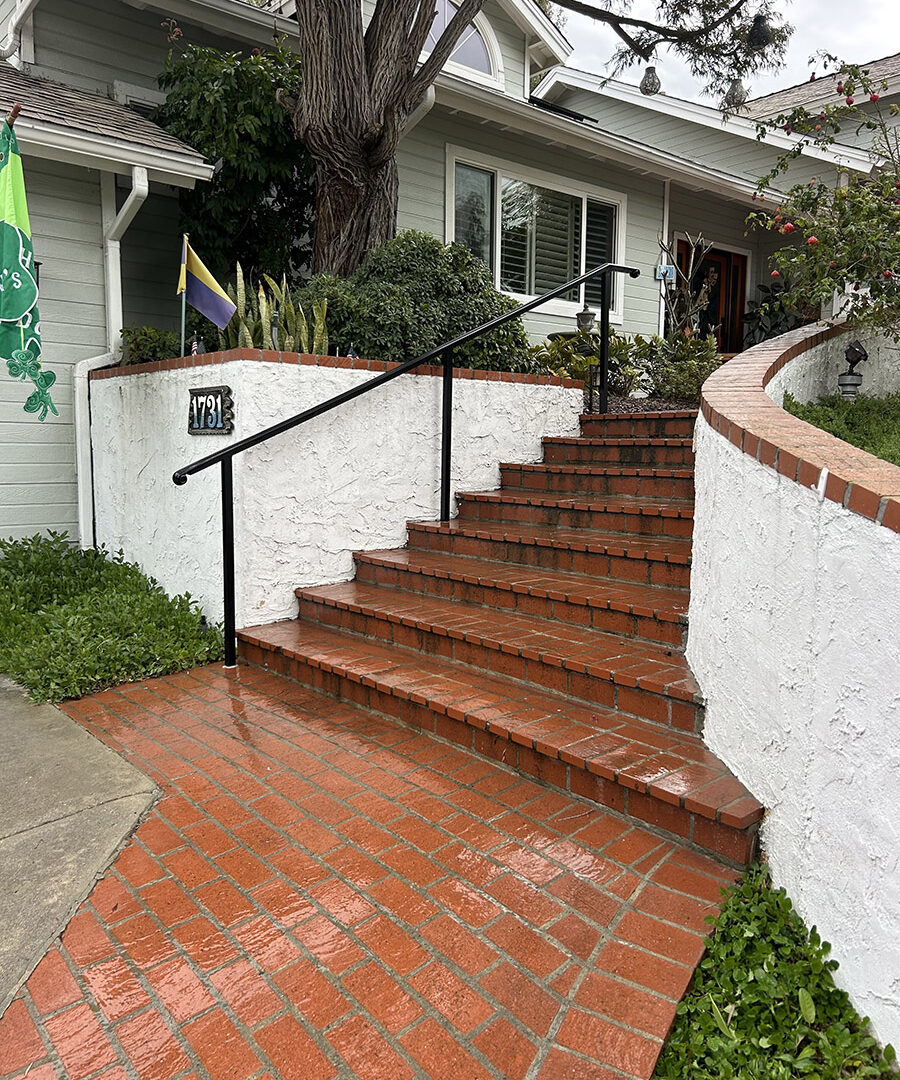 Custom Wrought Iron Railing