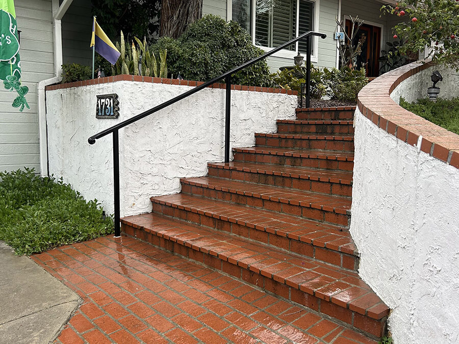 Custom Wrought Iron Railing