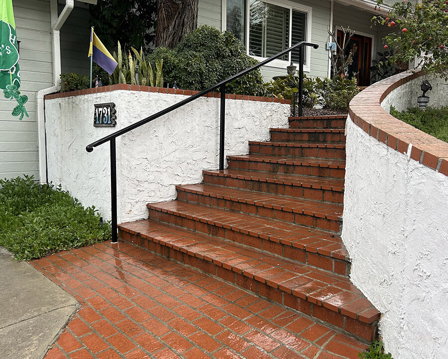 Custom Wrought Iron Railing