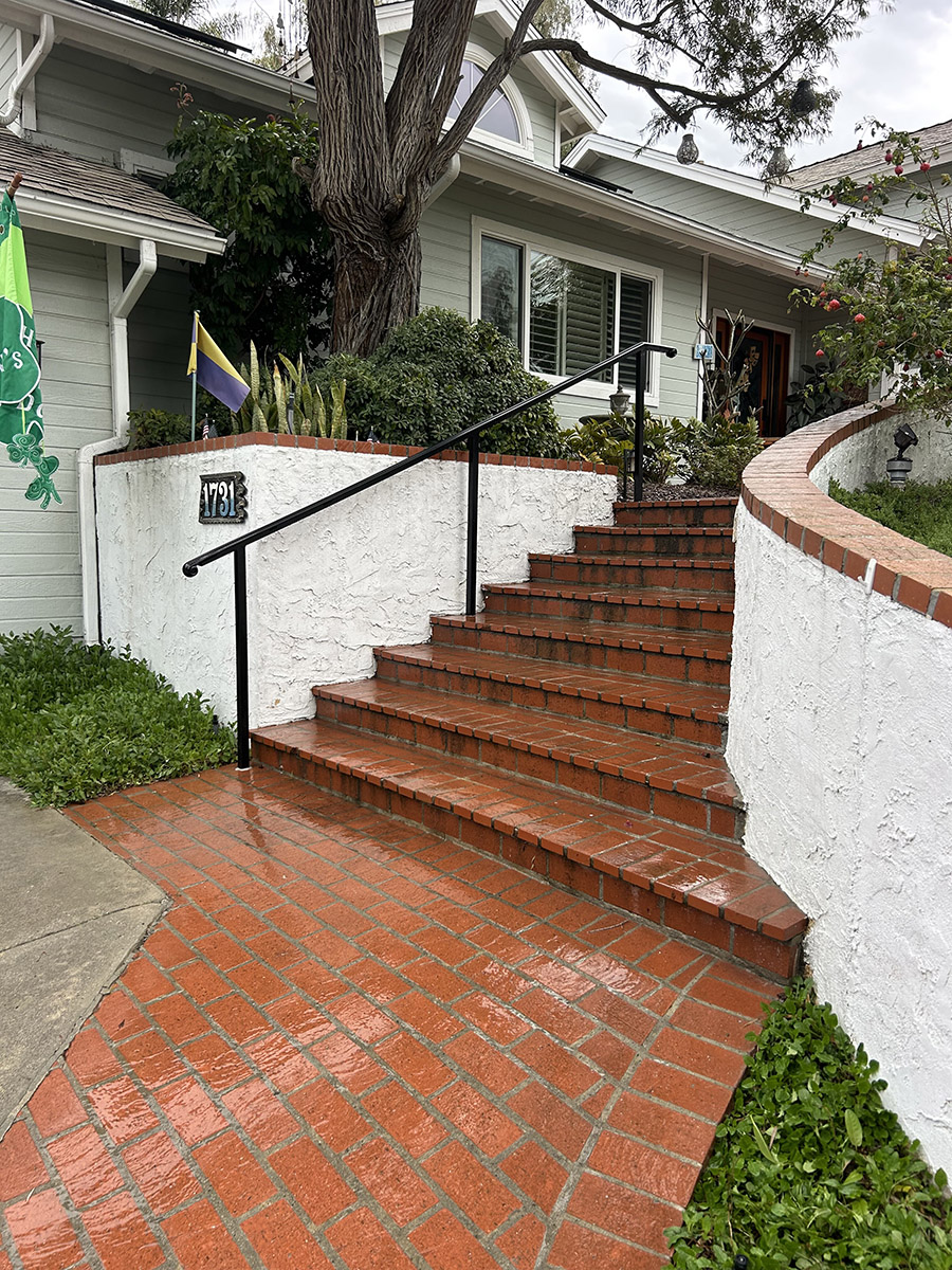 Custom Wrought Iron Railing