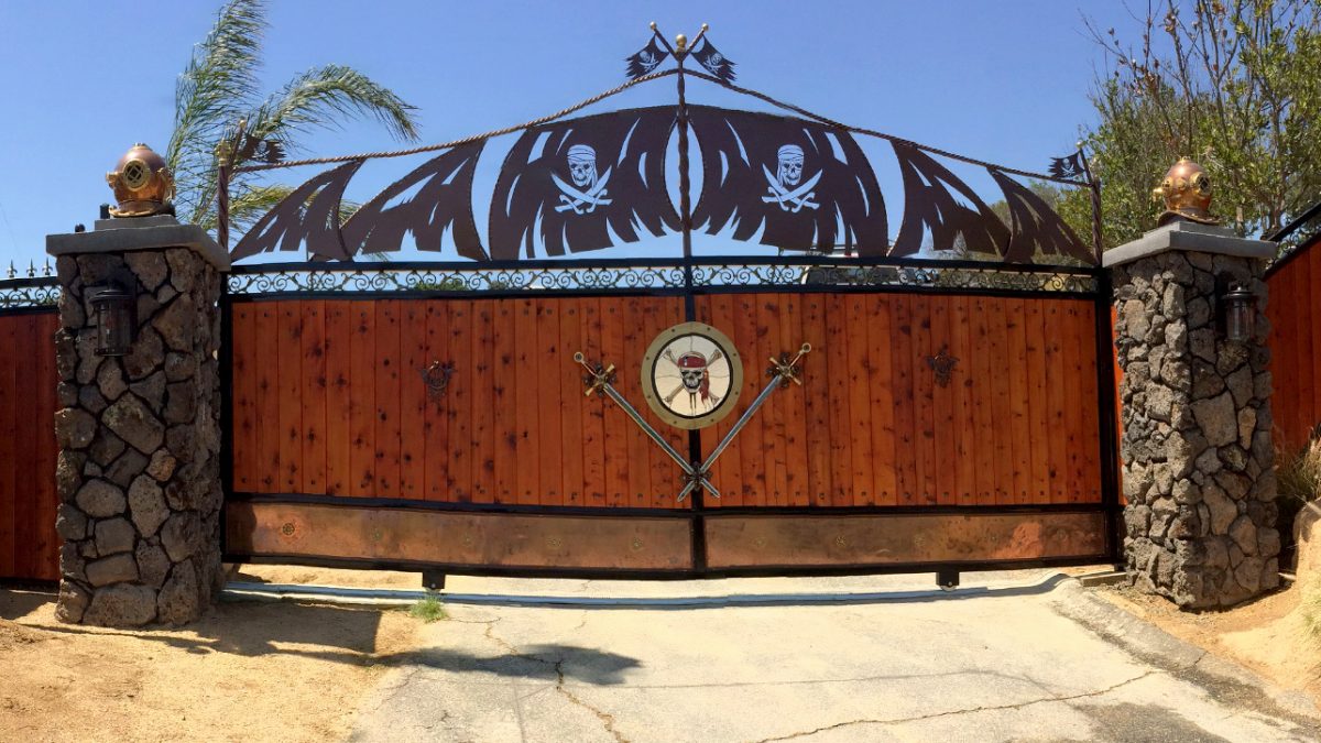 Custom Metal Driveway Gate