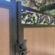 Fallbrook Custom Vinyl Wood Horizontal Inlay Access Gate (Close-Up)