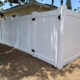 Fallbrook Solid Privacy White Vinyl Fencing