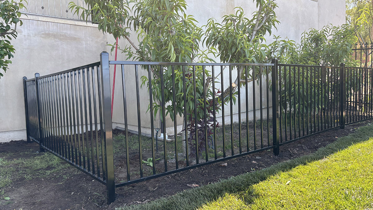 Standard Wrought Iron Perimeter Fencing