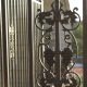 Decorative Ornamental Wrought Iron Garden Gates