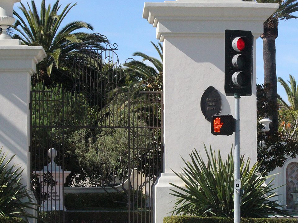 St Regis 5 Star Hotel Sidewalk Entry Gate