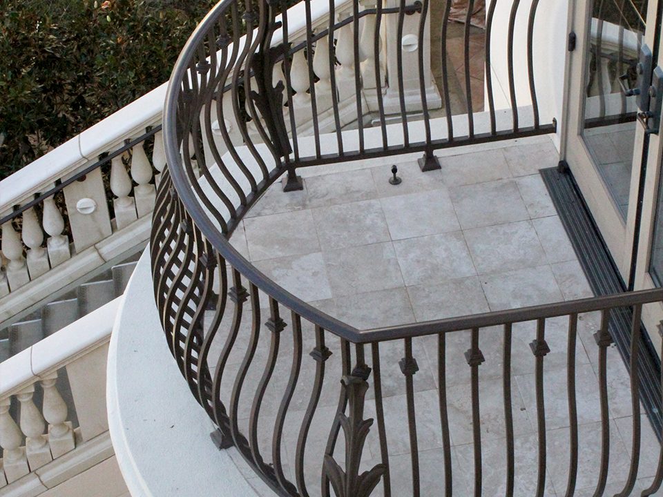 Luxury Ornamental Iron Patio Railings Ritz Carlton