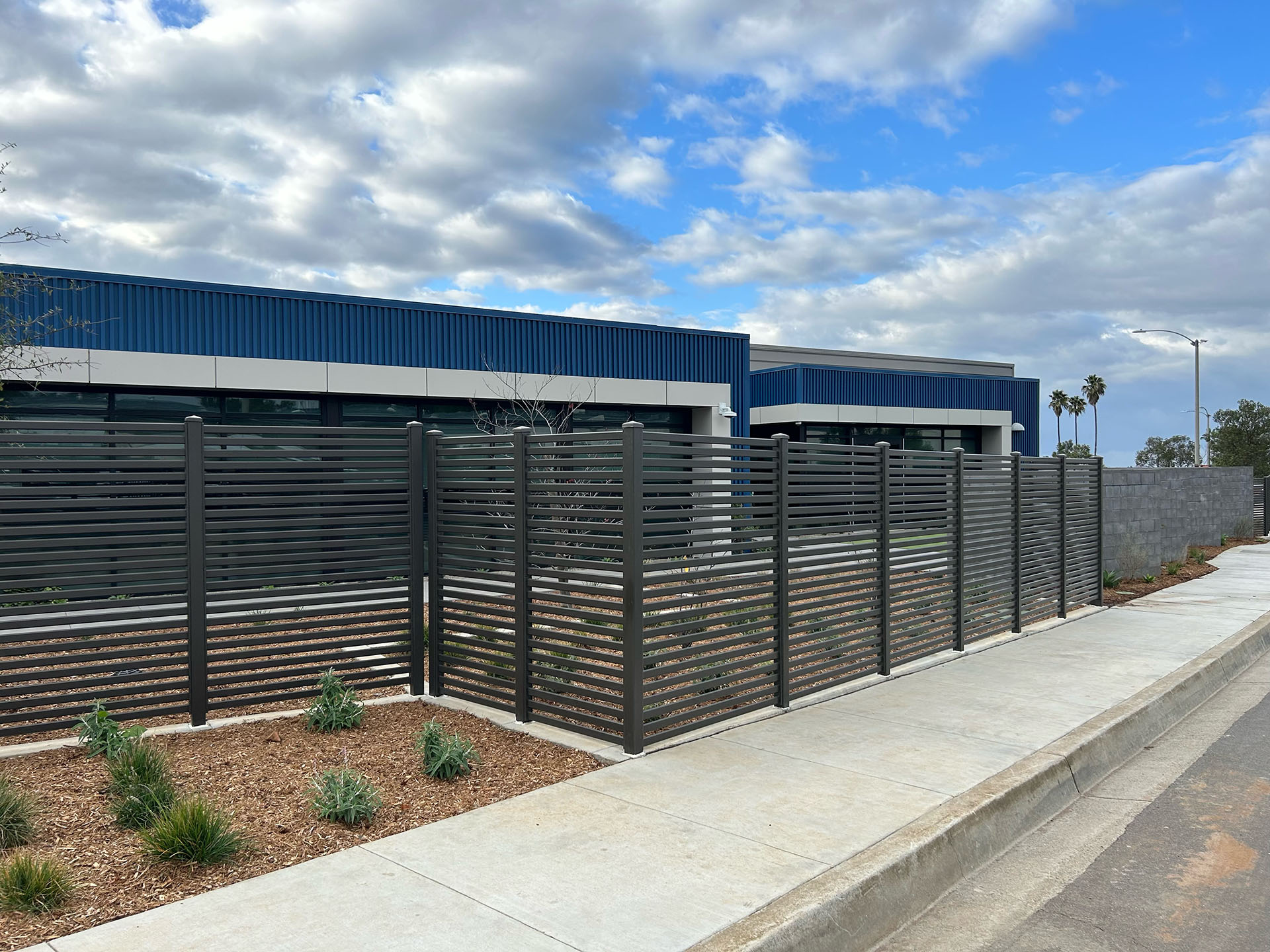 Commercial Wrought Iron Security Fencing