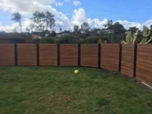 Custom Wood Iron Security Yard Fencing