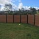 Custom Wood Iron Security Yard Fencing