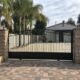 Wrought Iron Automatic Entryway Driveway Security Gate
