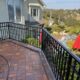 Wrought Iron Decorative Patio Fencing
