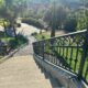 Custom Iron Park Railing